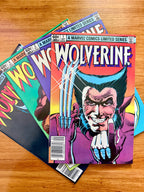 Wolverine #1-4 Complete Limited Series - 1982 Newsstand - HIGH GRADE SET