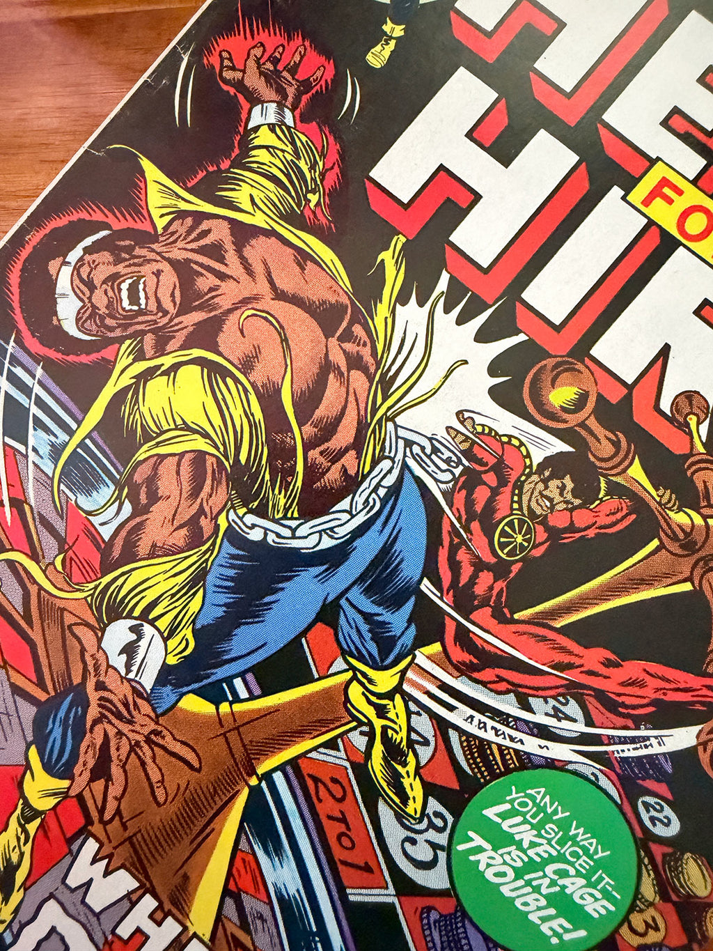 Luke Cage Hero For Hire #11 - 1973 Wheel of Doom - VF