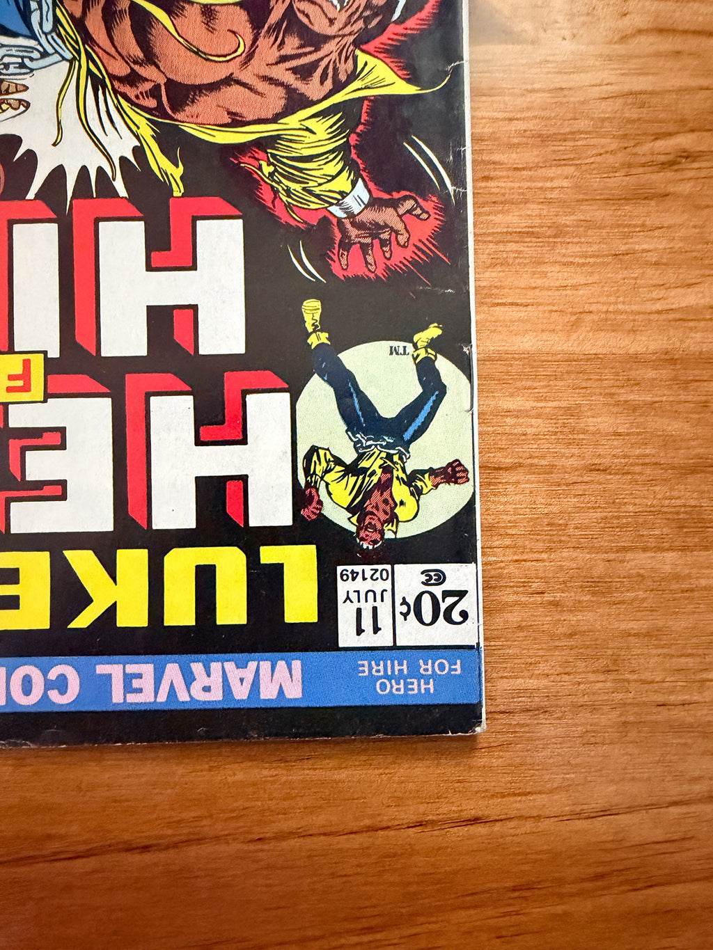 Luke Cage Hero For Hire #11 - 1973 Wheel of Doom - VF