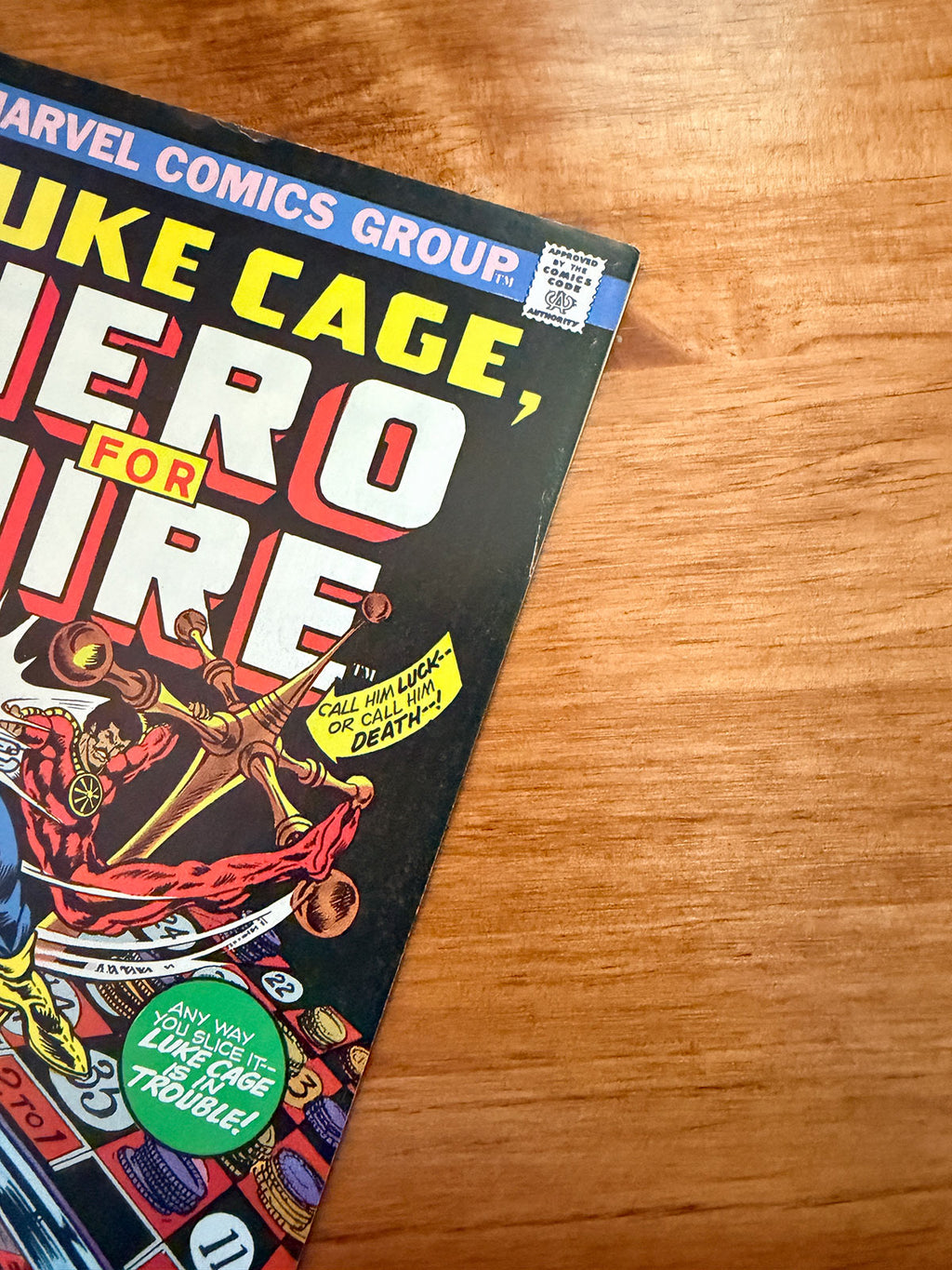Luke Cage Hero For Hire #11 - 1973 Wheel of Doom - VF