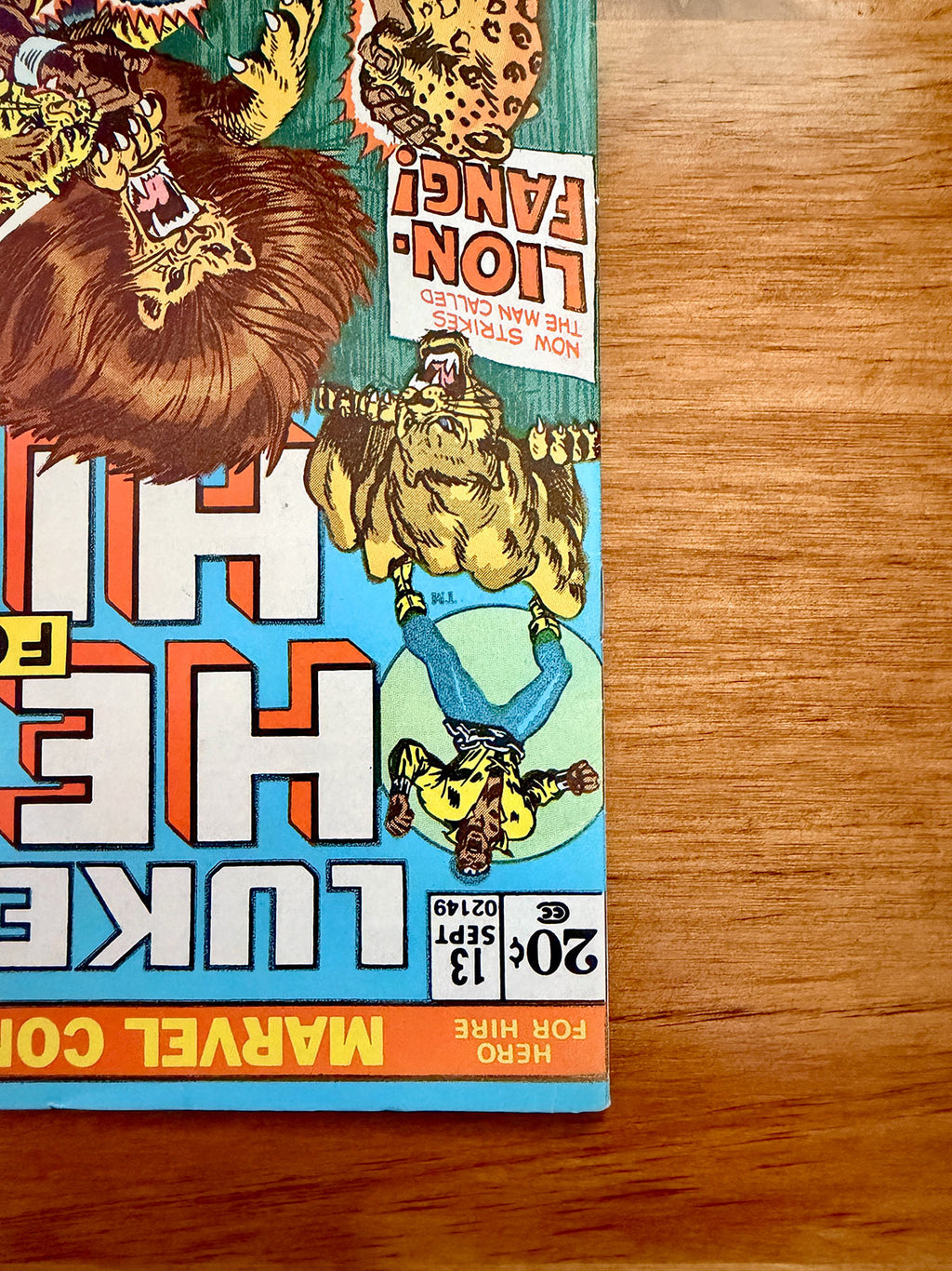 Luke Cage, Hero For Hire #13 - 1973 First Appearance of Lion Fang - VF
