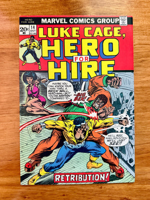 Luke Cage, Hero For Hire #14 - 1973 vs Big Ben - VF
