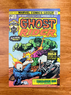 Ghost Rider #11 - 1975 vs The Incredible Hulk - VF+