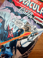 Tomb of Dracula #50 - 1976 Silver Surfer and Blade Appearance - VF
