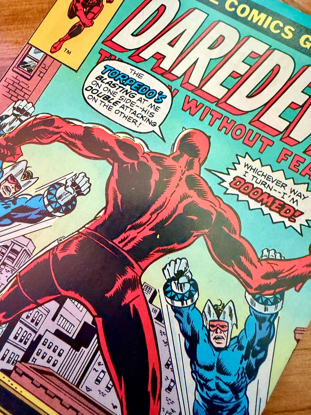 Daredevil #134 - 1976 Torpedo and Chameleon Appearance - VF+ - NM-
