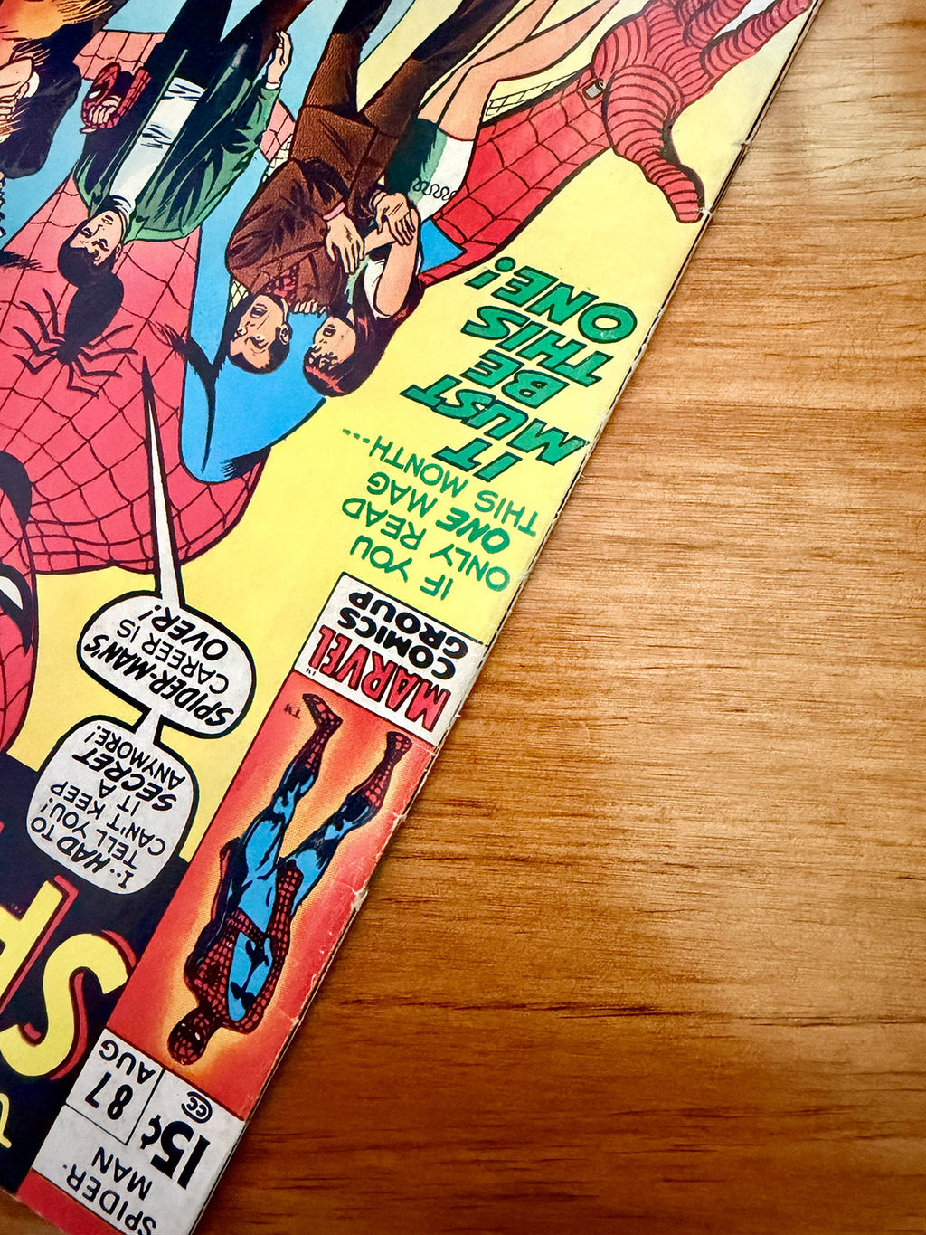 Amazing Spider-Man #87 - 1970 'Unmasked At Last' John Romita Cover - FINE+