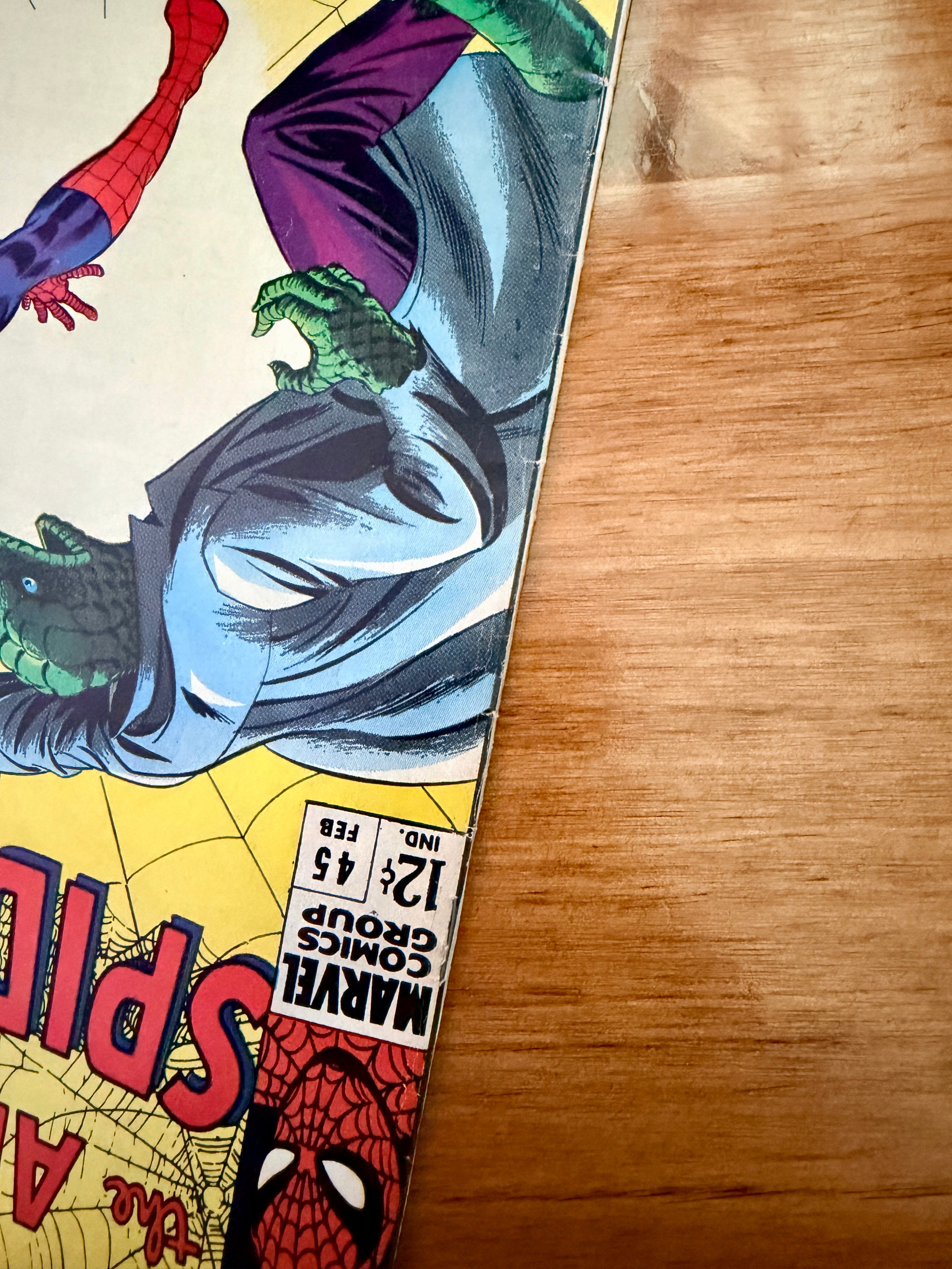Amazing Spider-Man #45 - 1967 Third Appearance of Lizard - VG+