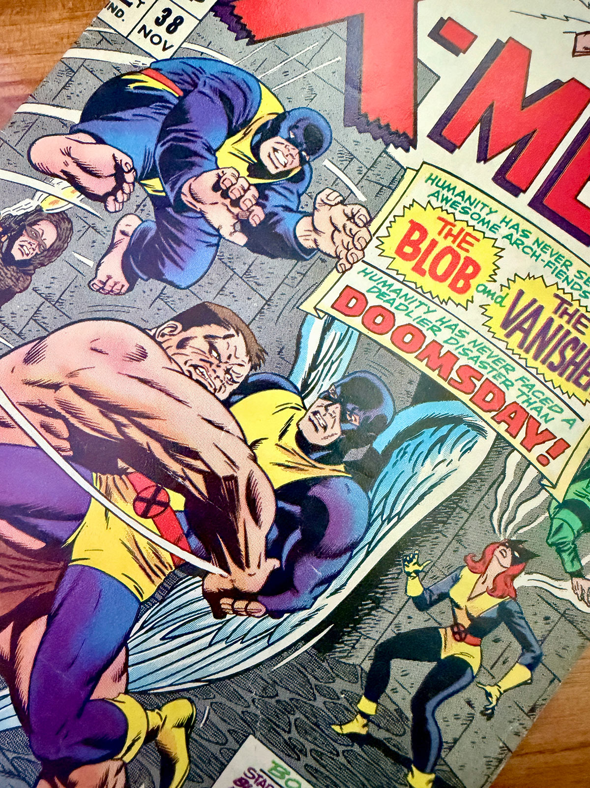 X-Men #38 - 1967 Blob and Vanisher Appearance - FINE+