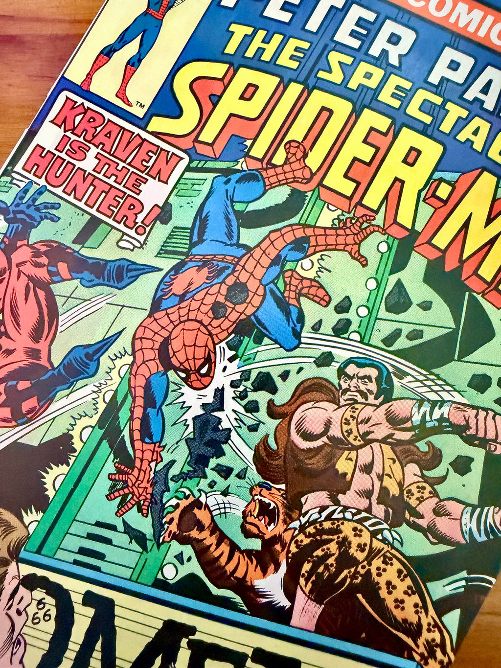Spectacular Spider-Man #2 - 1976 vs Kraven - NM