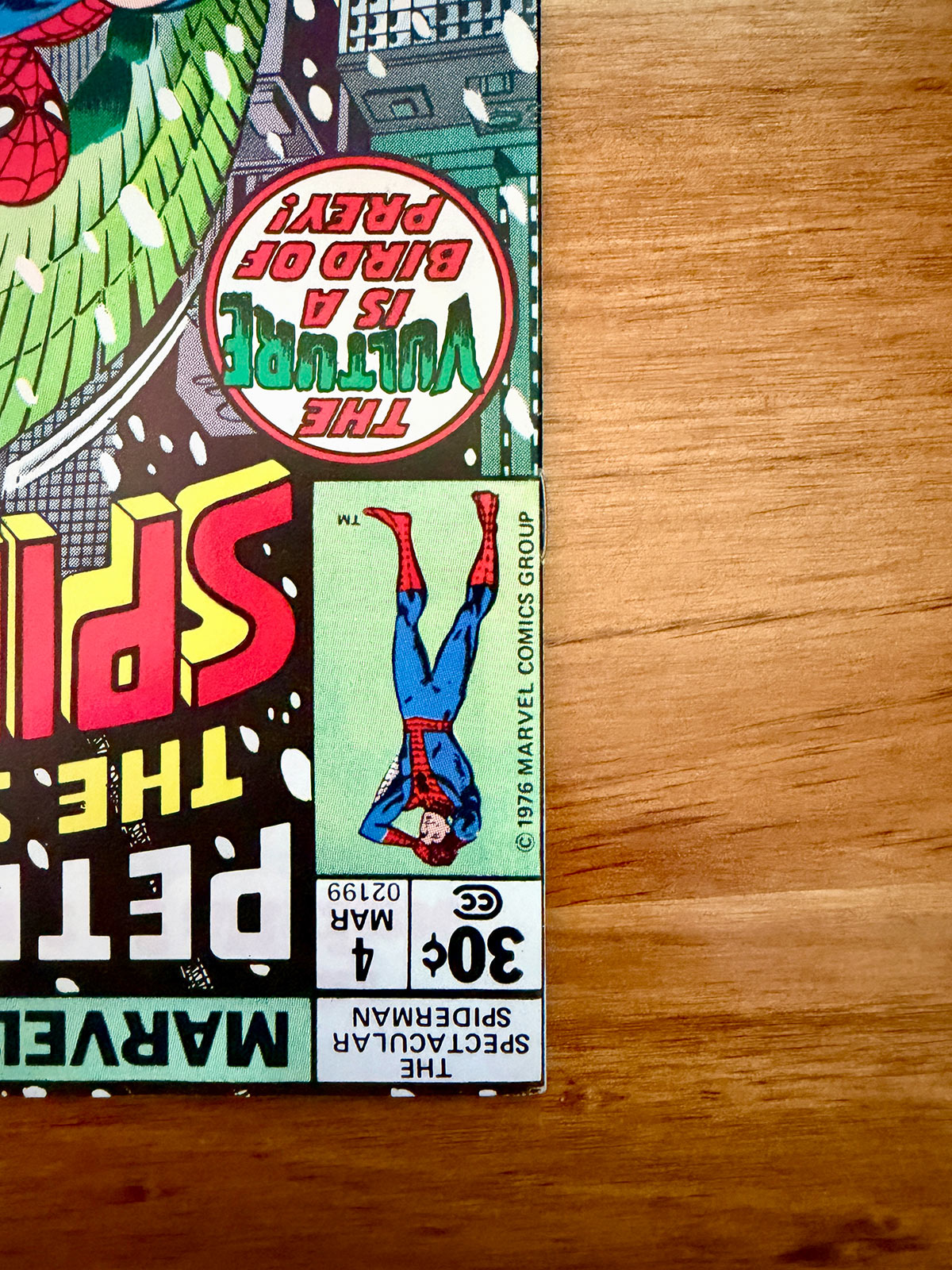 Spectacular Spider-Man #4 - 1976 First Cameo of Hitman - NM