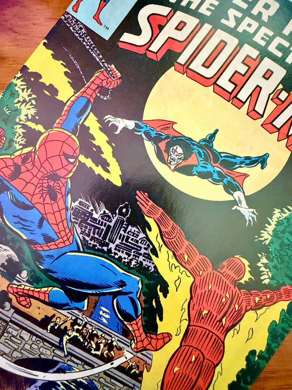 Spectacular Spider-Man #6 - 1977 Human Torch and Morbius Appearance - NM-