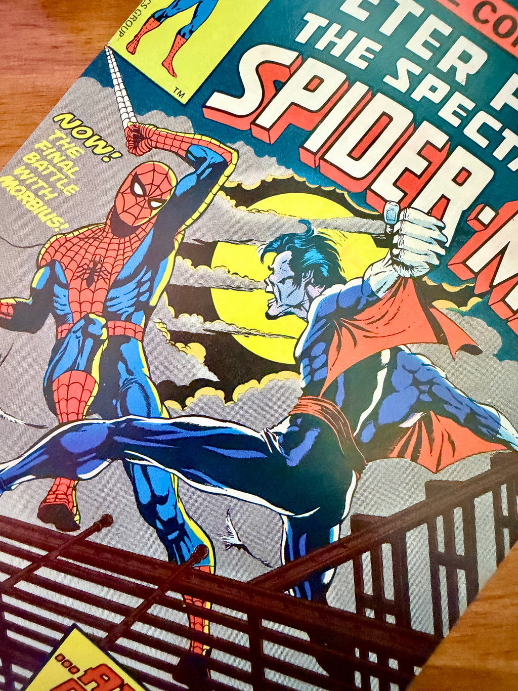 Spectacular Spider-Man #8 - 1977 Morbius Conclusion - NM