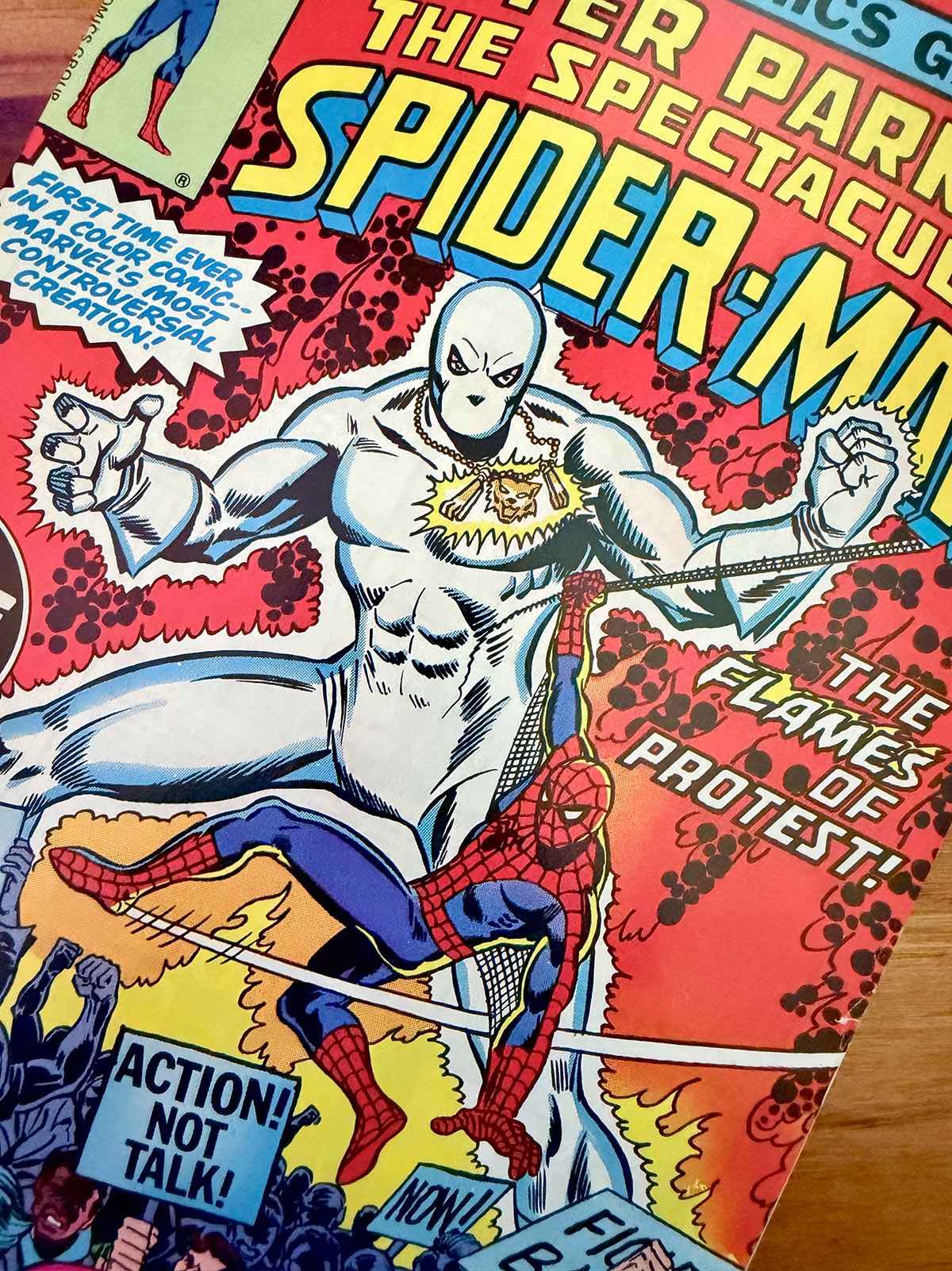 Spectacular Spider-Man #9 - 1977 Key First Appearance of White Tiger - NM
