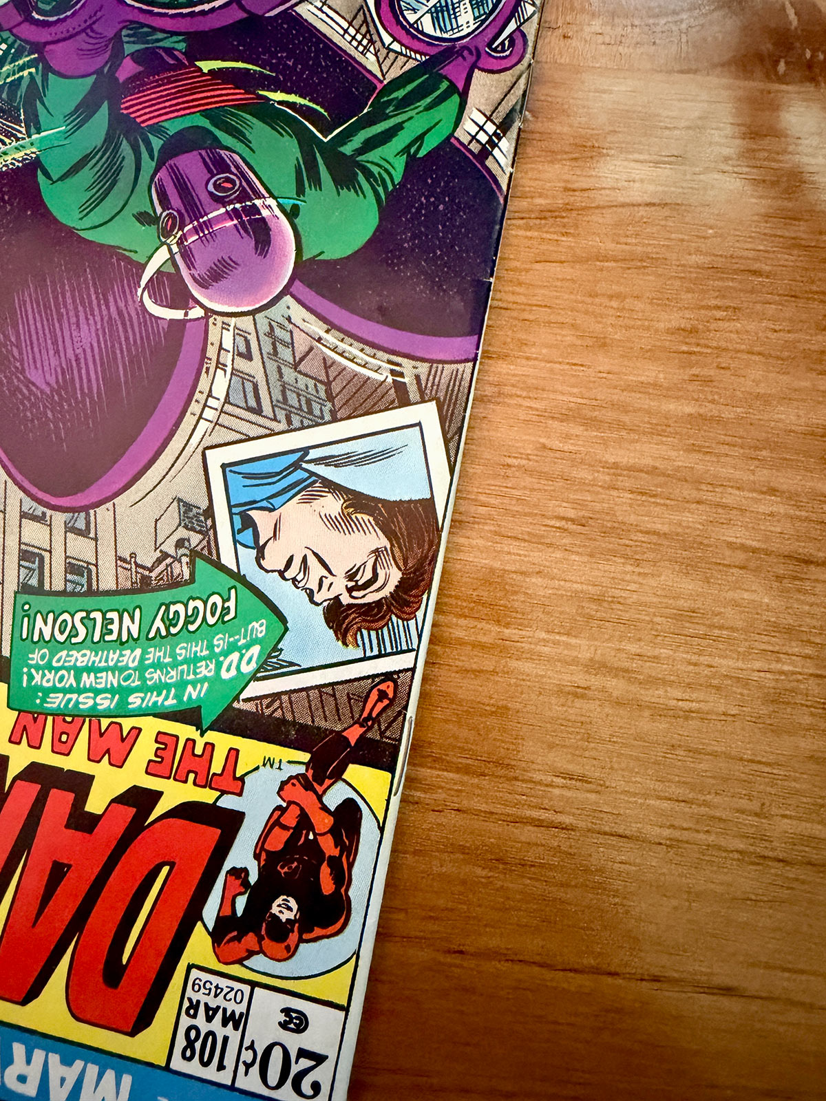 Daredevil #108 - 1973 vs Beetle and First Appearance Black Spectre - NM-