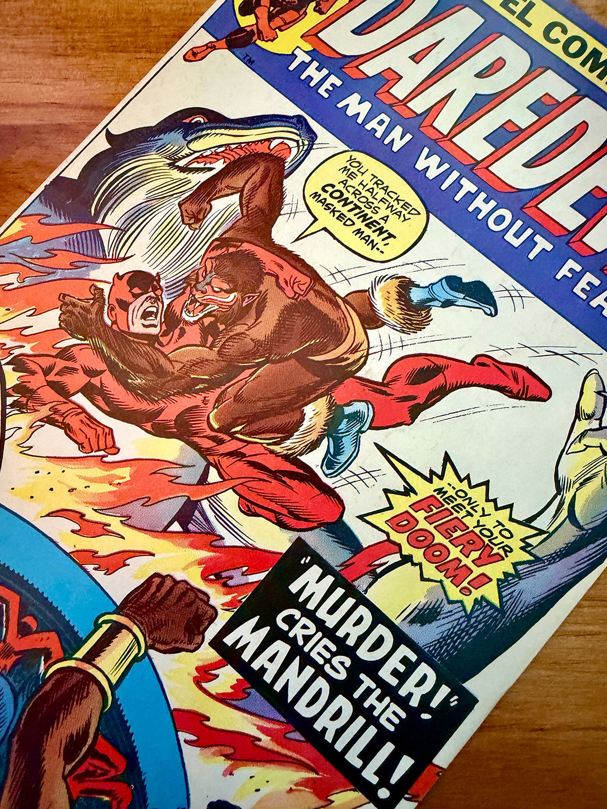 Daredevil #112 - 1974 vs Mandrill - NM-