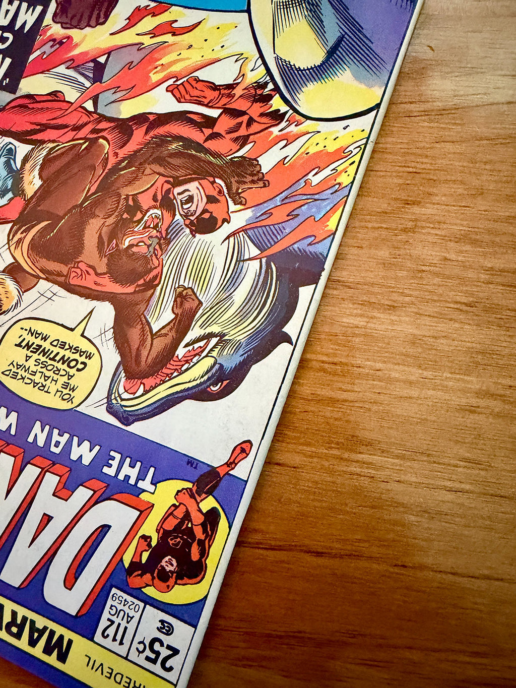 Daredevil #112 - 1974 vs Mandrill - NM-