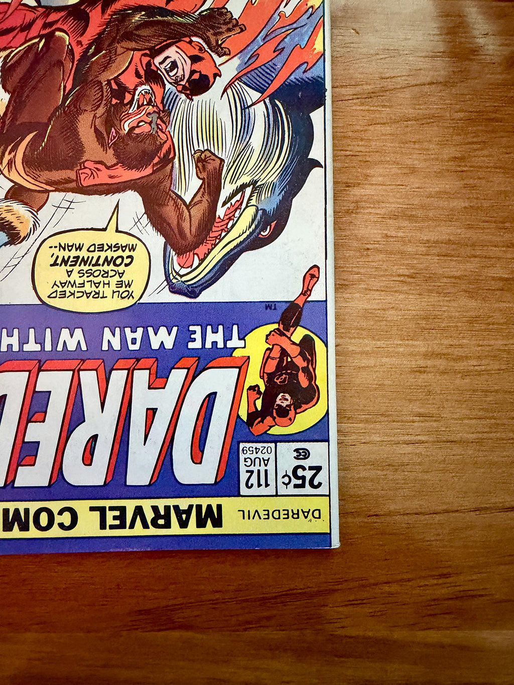 Daredevil #112 - 1974 vs Mandrill - NM-
