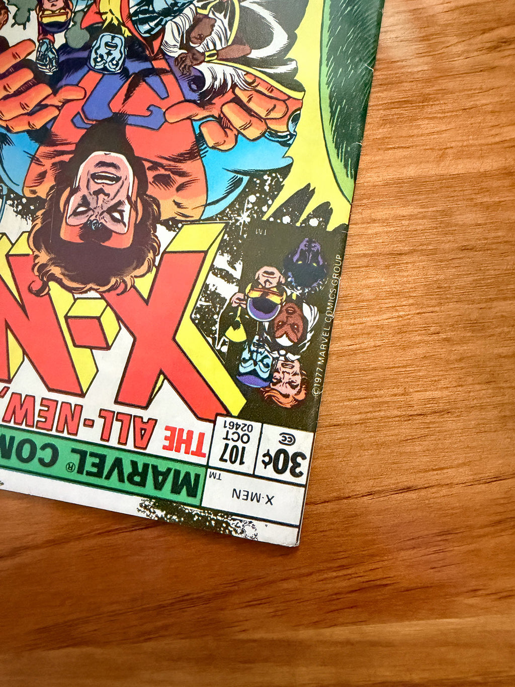 Uncanny X-Men #107 - 1977 First Appearance of Starjammers and Gladiator - FINE+/VF-