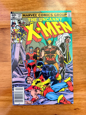 Uncanny X-Men #155 - 1982 First Appearance of The Brood and Brood Queen - NM-