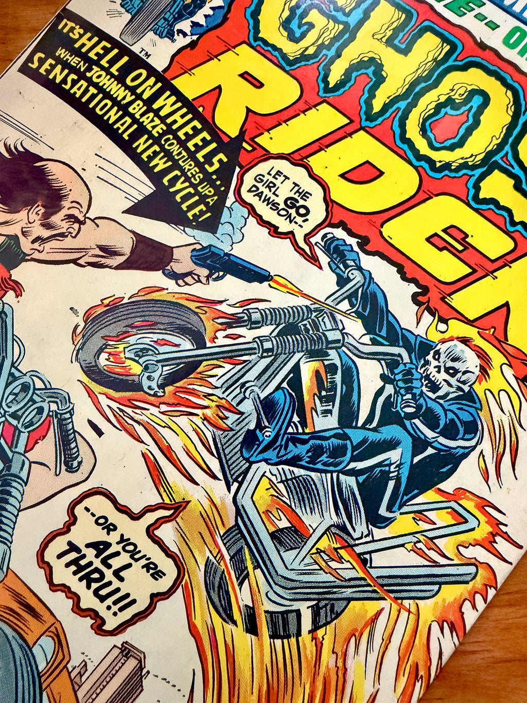 Ghost Rider #3 - 1973 First Appearance of Hellfire Motorcycle - FINE+