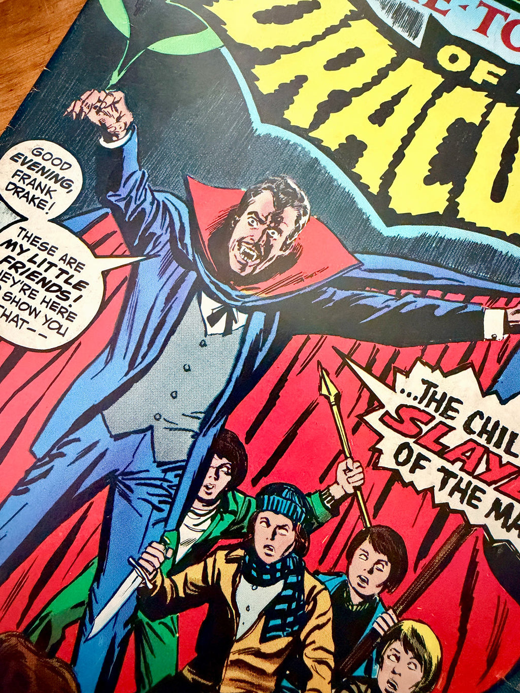 Tomb of Dracula #7 - 1973 First Appearance Quincy and Edith Harker - VF-