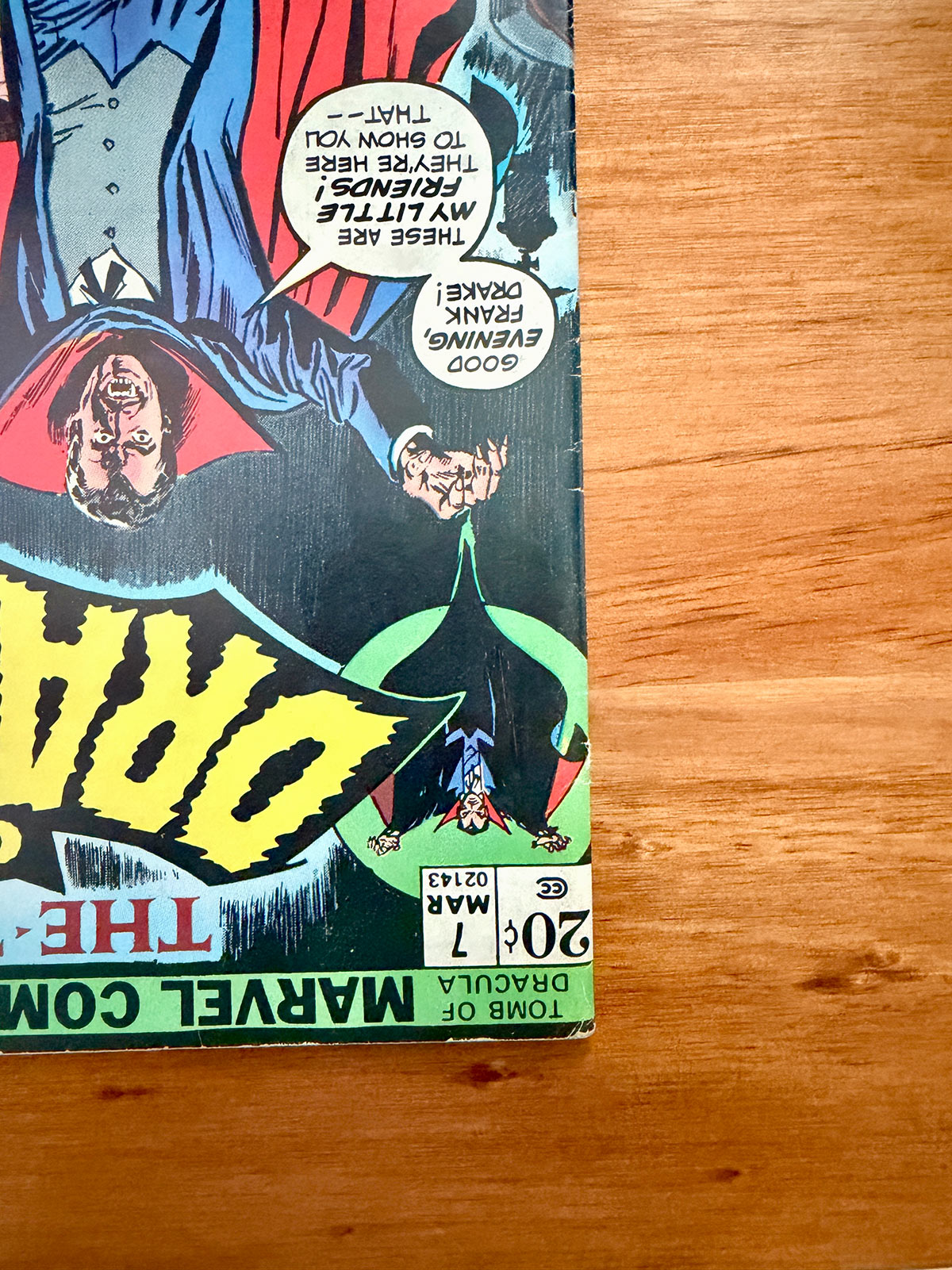 Tomb of Dracula #7 - 1973 First Appearance Quincy and Edith Harker - VF-