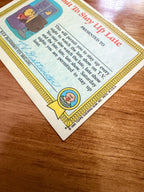 Topps Garbage Pail Kids - Nasty Nick 1a - 1985 Series 1 - First Print Matte Back - VF