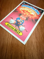 Topps Garbage Pail Kids - Blasted Billy 8b Checklist - 1985 Series 1 - First Print Matte Back - VF