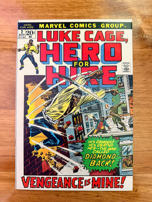 Luke Cage, Hero For Hire #2 - 1972 Origin of Luke Cage - VF