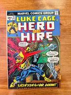 Luke Cage, Hero For Hire #9 - 1973 Doom and Fantastic Four Appearance - VF