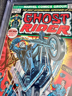 Ghost Rider #1 - 1973 First Ghost Rider Solo and Son of Satan Appearance - CGC 8.0 JUST SLABBED