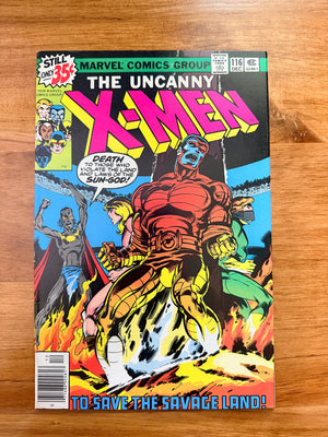Uncanny X-Men #116 - 1978 Debut of Wolverine's Healing Power - VF+