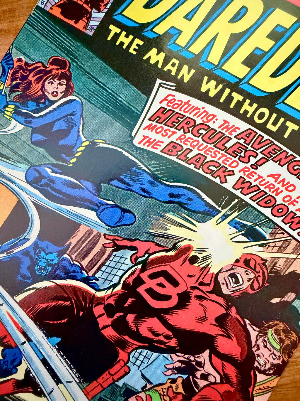Daredevil #155 - 1978 vs The Avengers and Black Widow Appearance - NM-