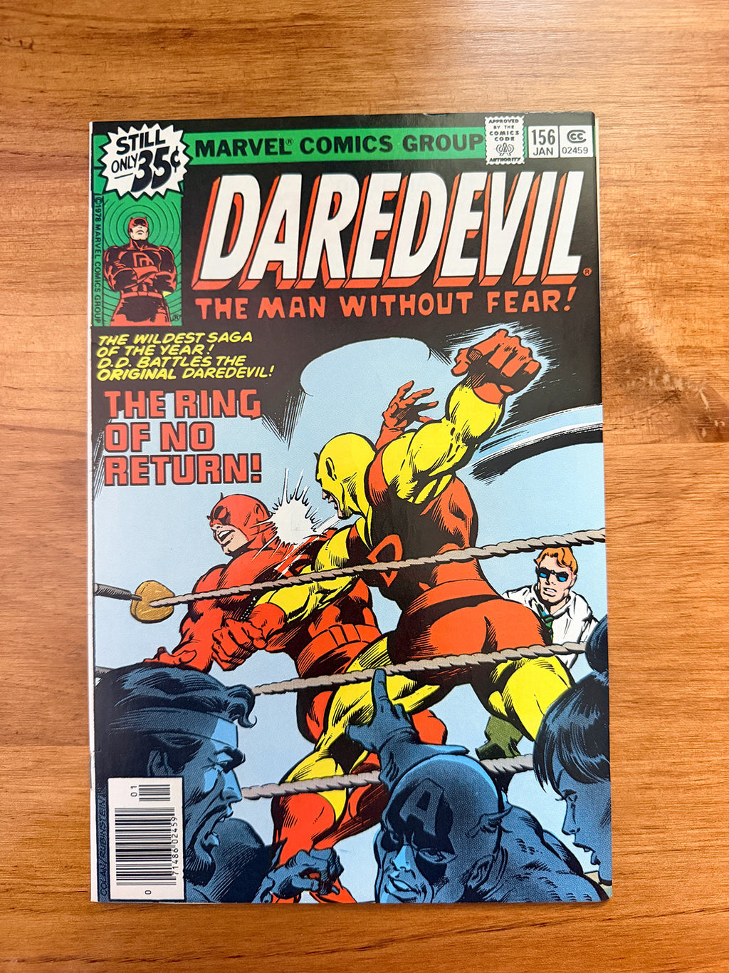 Daredevil #156 - 1979 vs The Avengers - NM-