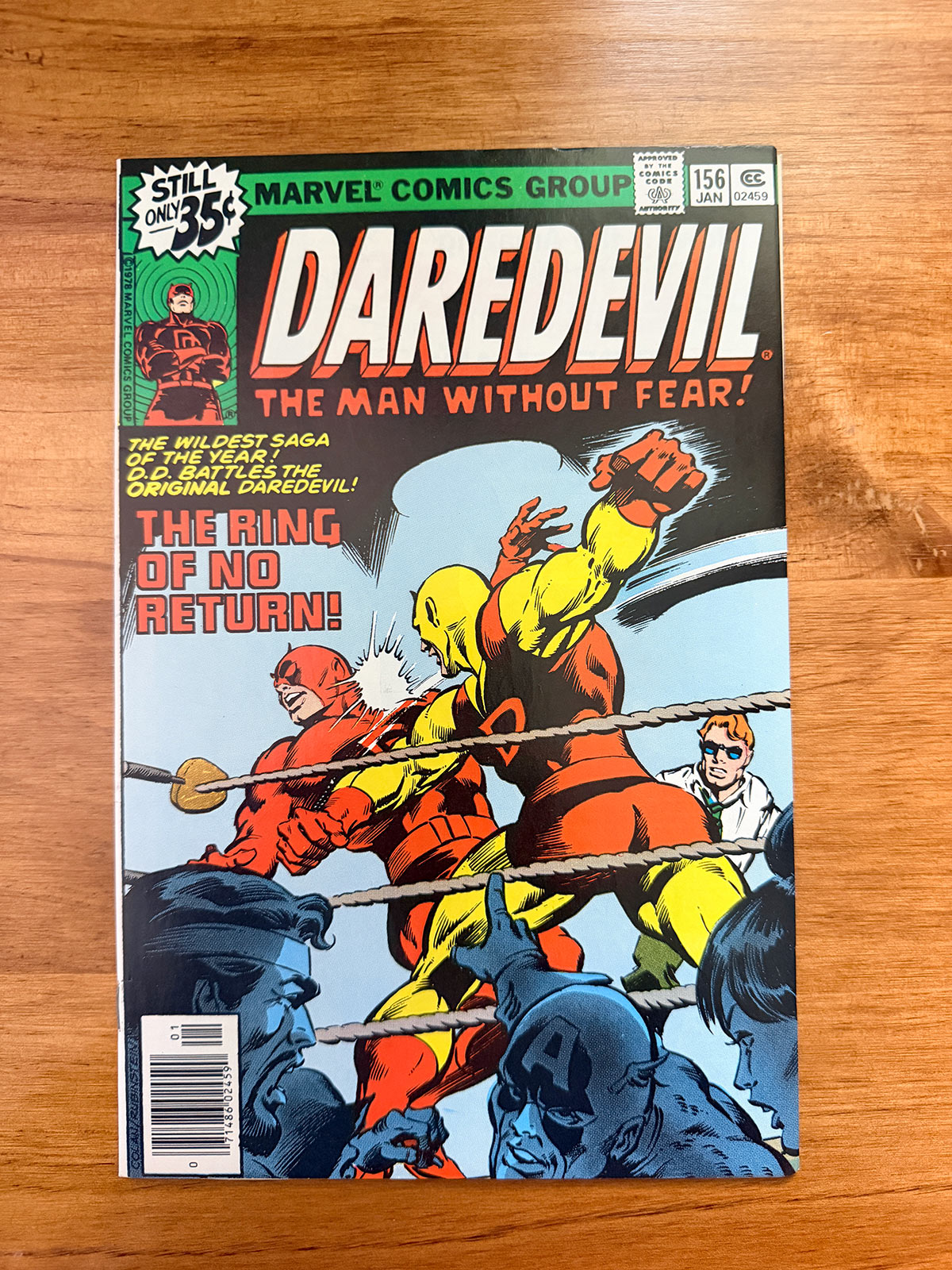 Daredevil #156 - 1979 vs The Avengers - NM-