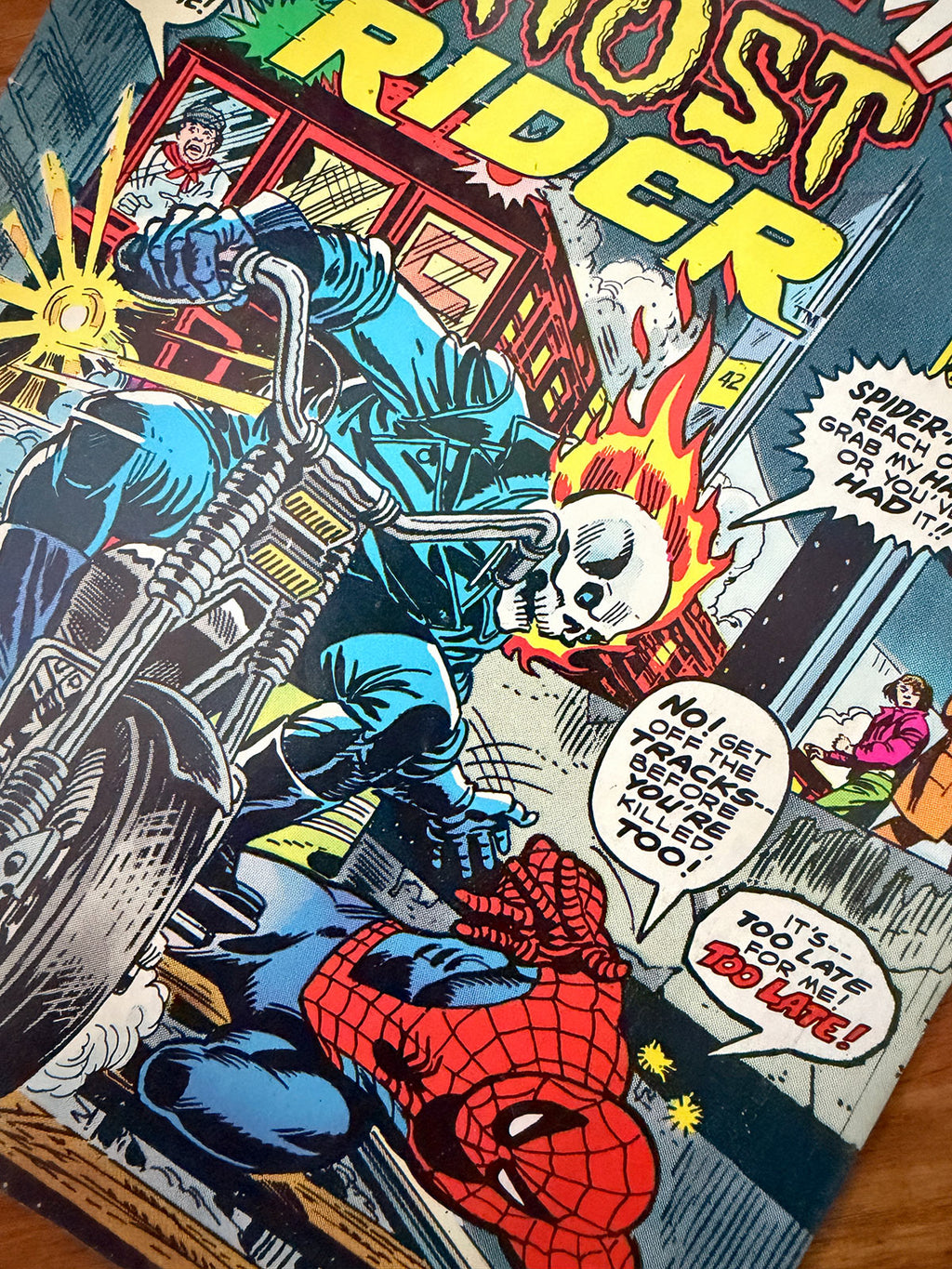 Marvel Team-Up #15 - 1973 Spider-Man and Ghost Rider - FINE+