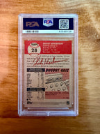 Rickey Henderson - 2018 Topps Living Set #28 - PSA 9