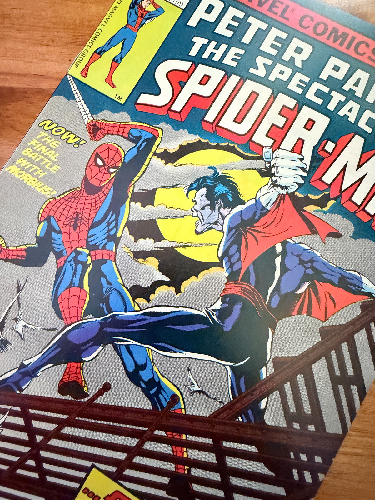 Spectacular Spider-Man #8 - 1977 Morbius Conclusion - NM