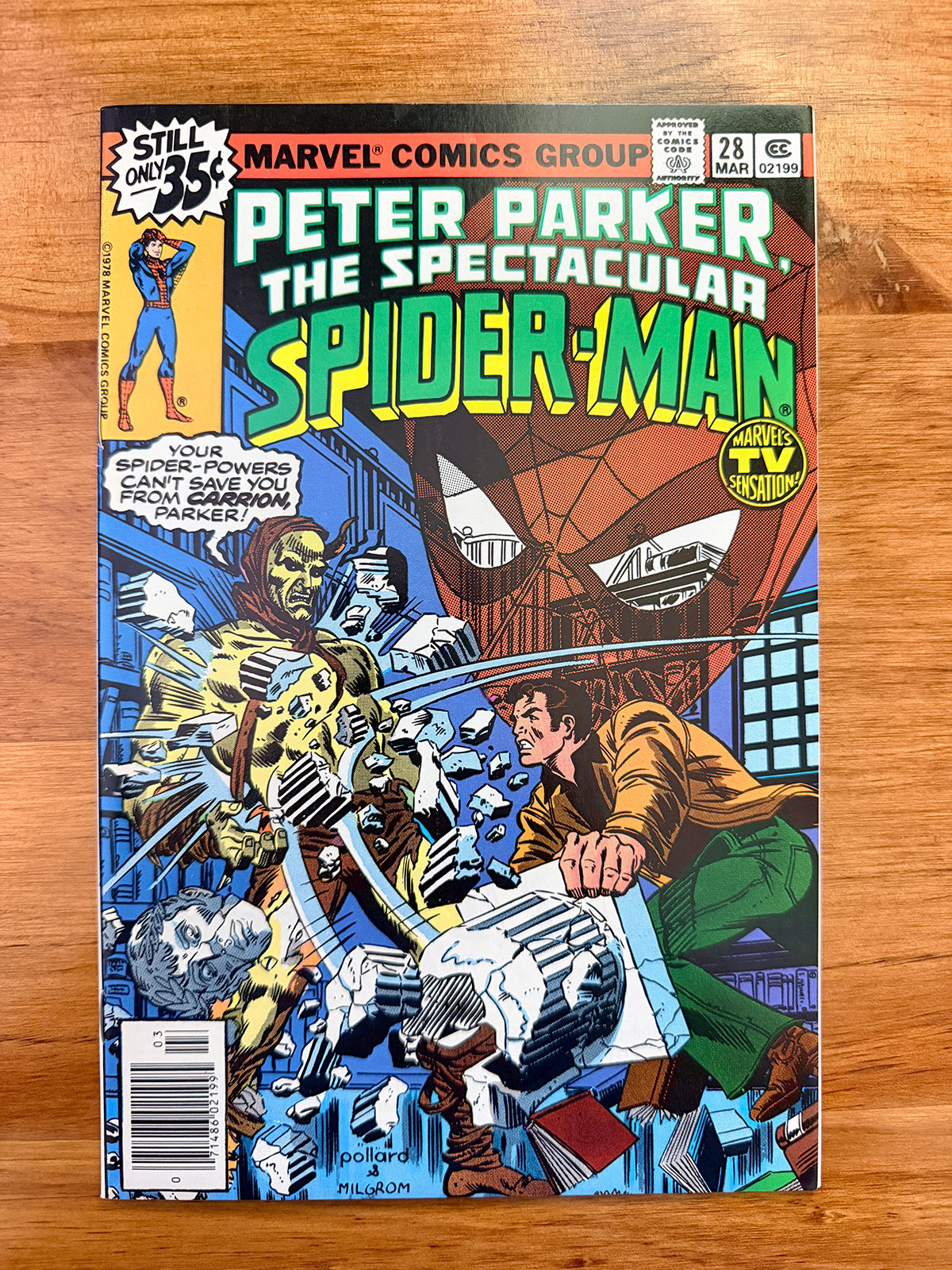 Spectacular Spider-Man #28 - 1979 Frank Miller Cover - NM