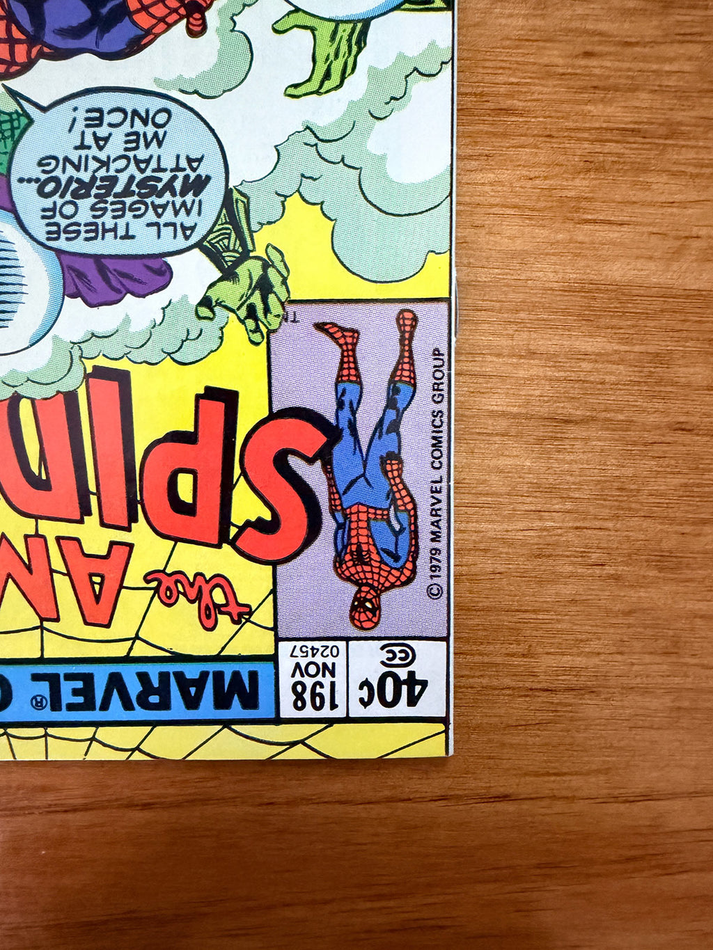Amazing Spider-Man #198 - 1979 Classic Buscema Mysterio Cover - VF+