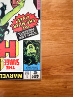 Savage She-Hulk #1–6 Bundle - 1980 Newsstand Run - VF/VF+