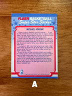 Michael Jordan - 1988 Fleer Super Star Sticker #7 - Pick Your Card
