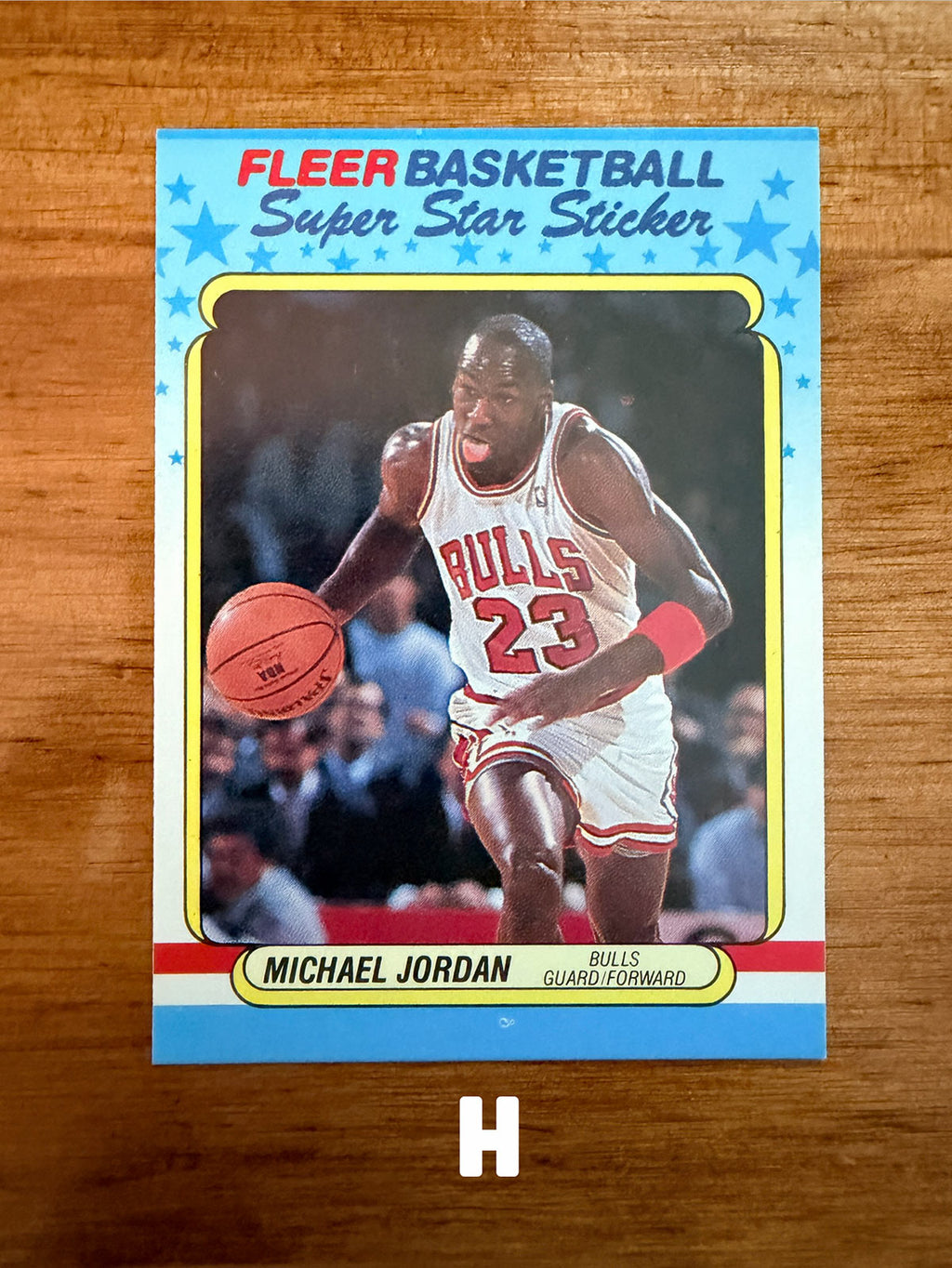 Michael Jordan - 1988 Fleer Super Star Sticker #7 - Pick Your Card