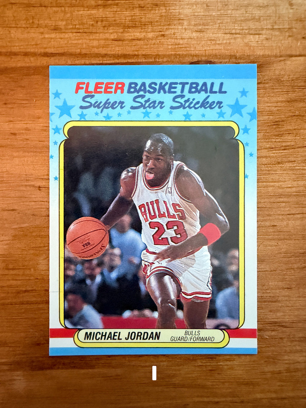Michael Jordan - 1988 Fleer Super Star Sticker #7 - Pick Your Card