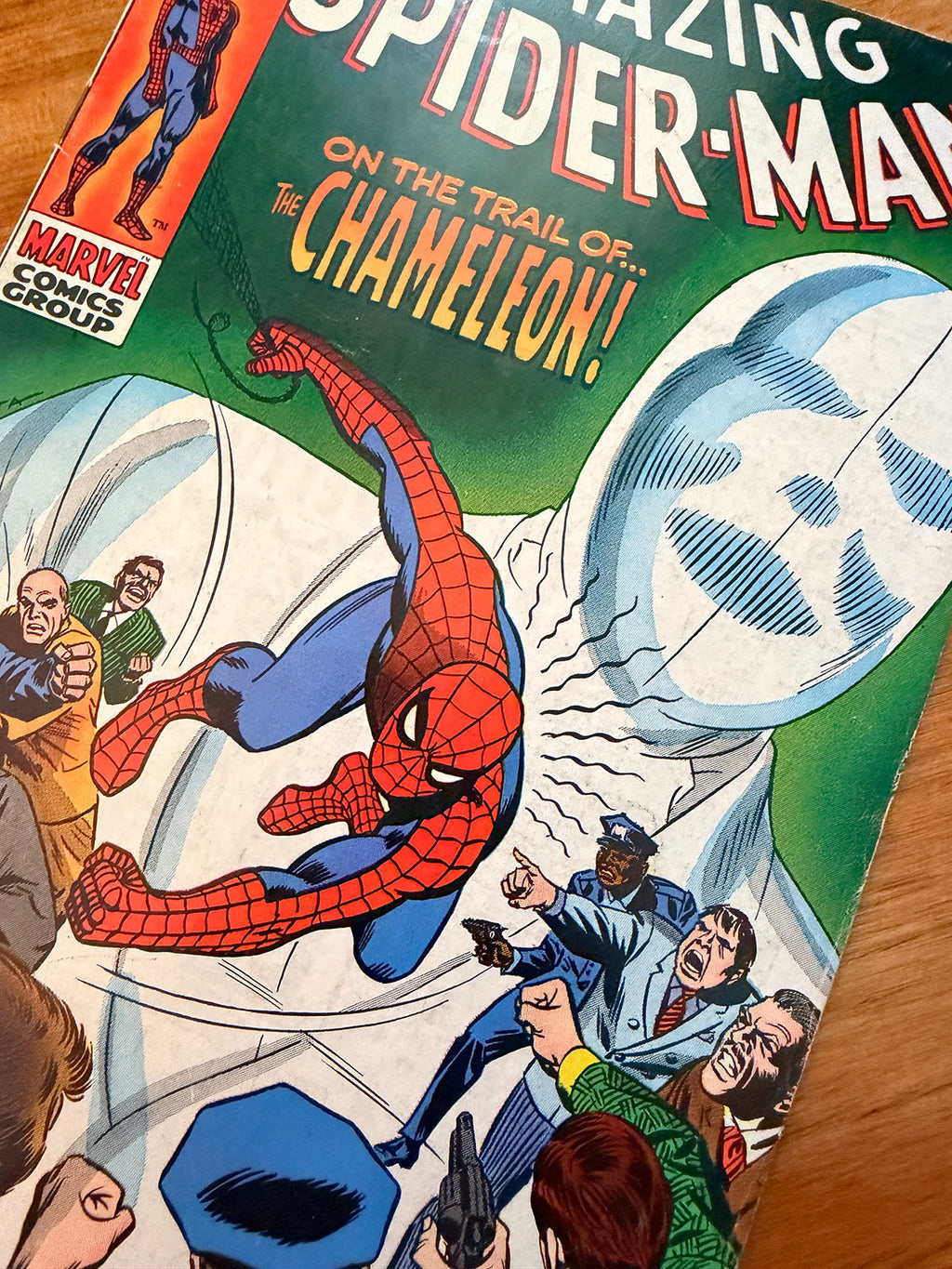 Amazing Spider-Man #80 - 1969 vs The Chameleon - FINE+