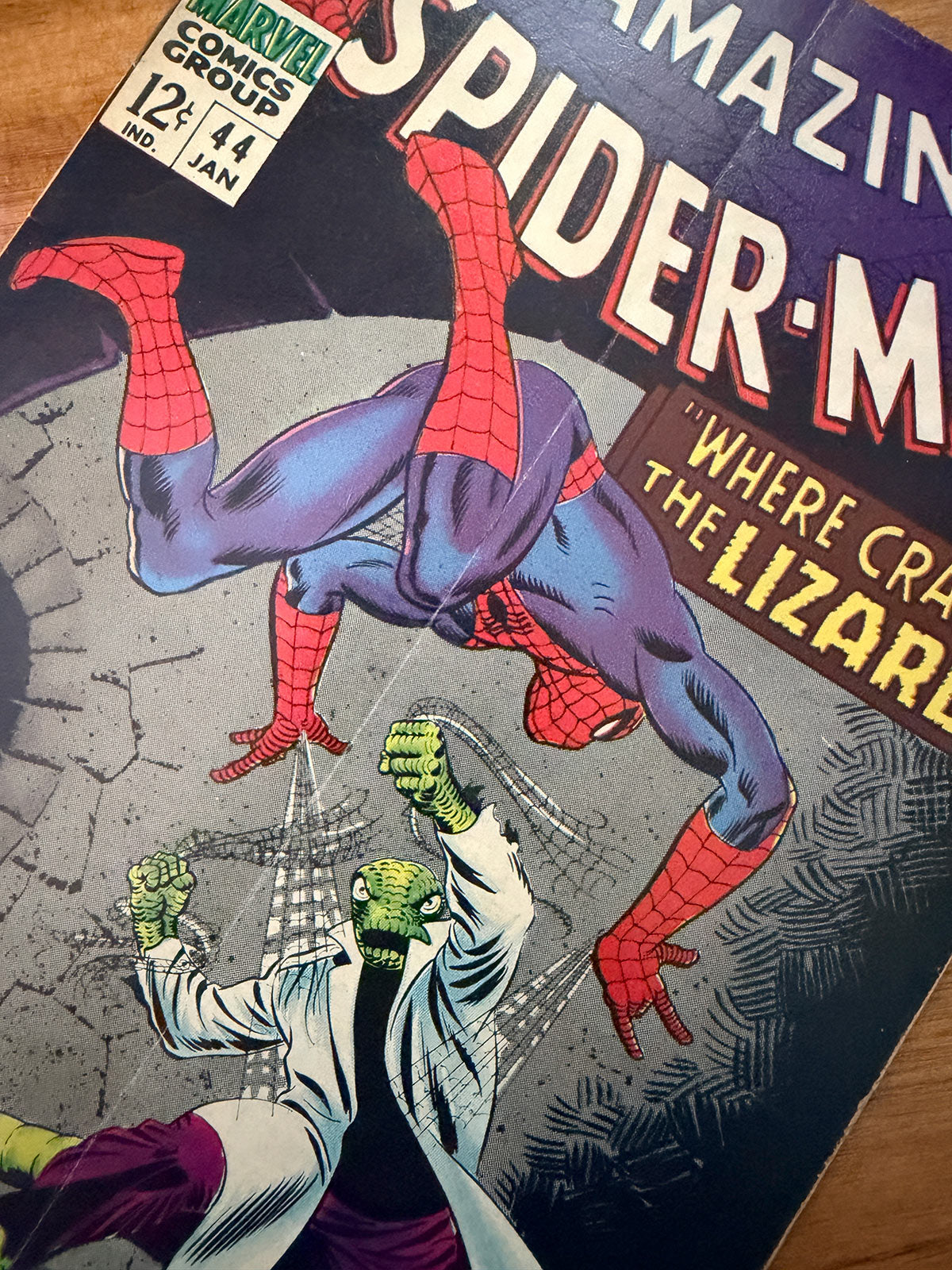 Amazing Spider-Man #44 - 1966 Second Appearance of The Lizard - FINE