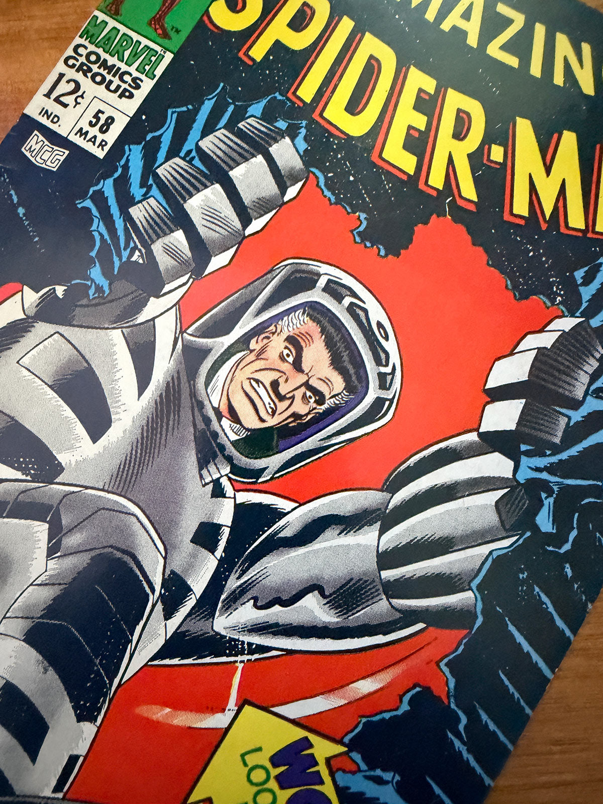 Amazing Spider-Man #58 - 1968 First Appearance of Spider-Slayer Mark II - VF-