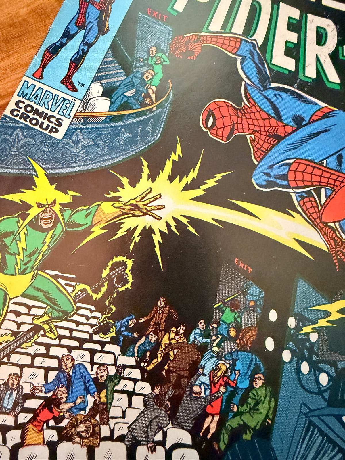 Amazing Spider-Man #82 - 1970 vs Electro - FINE+