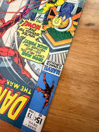 Daredevil #73 - 1971 Iron Man and Nick Fury Appearance - VF