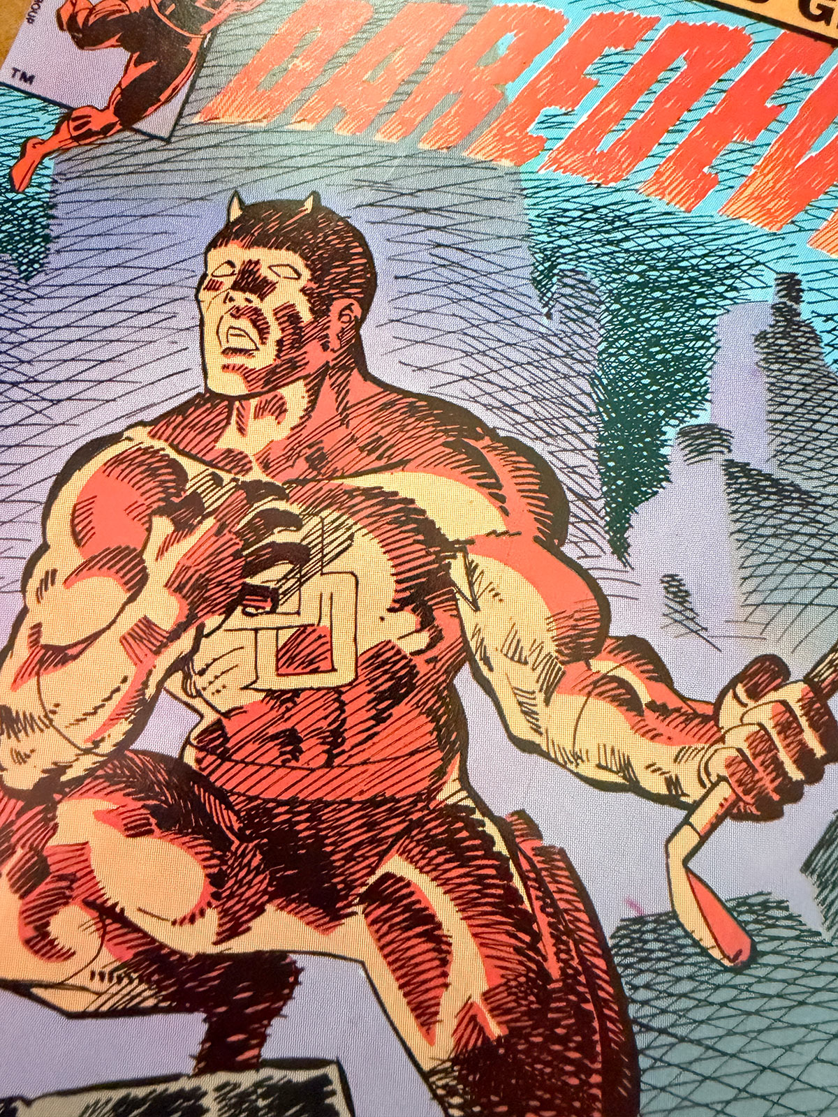 Daredevil #191 - 1982 Last Frank Miller Daredevil Cover - NM-